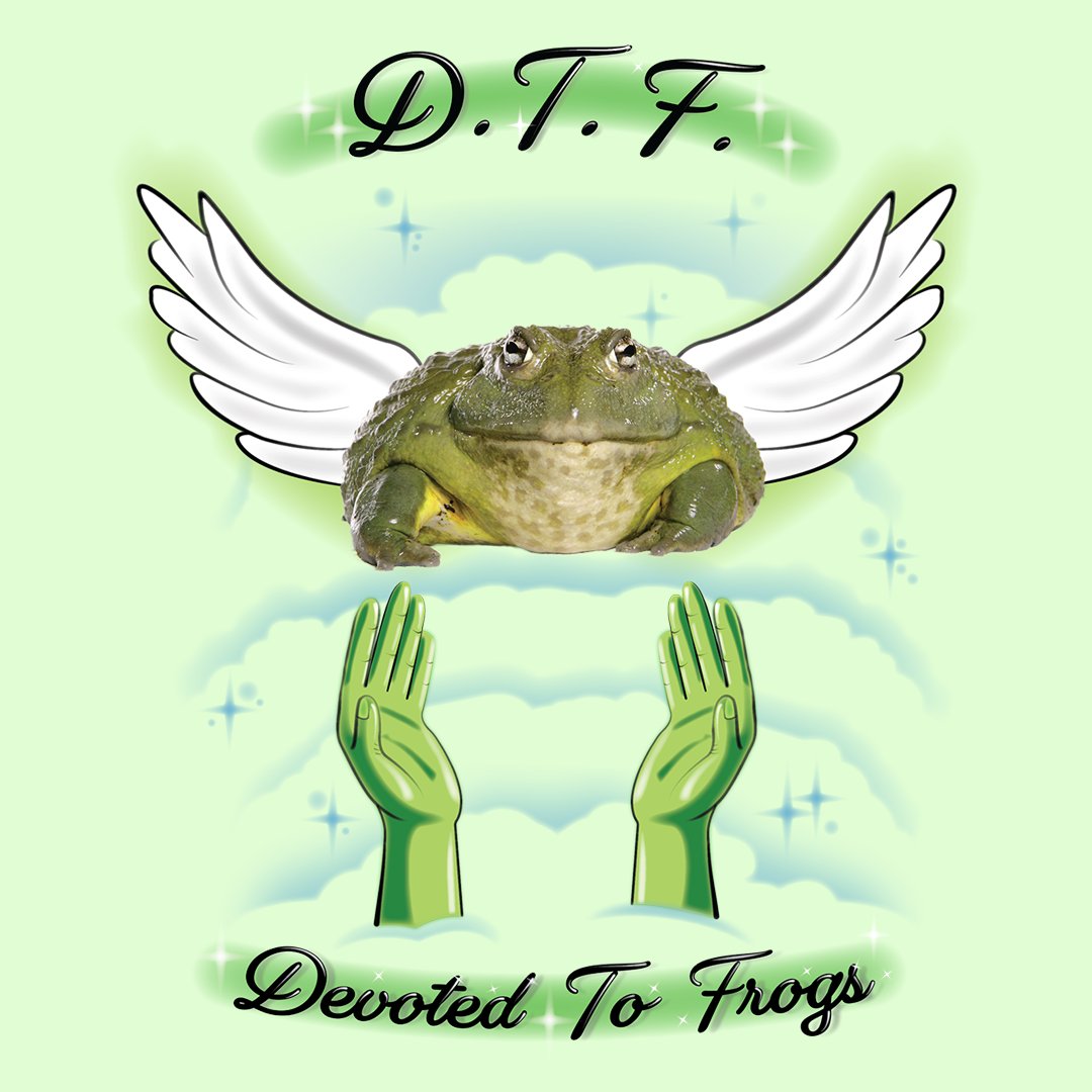 D.T.F. Devoted to Frogs Merch